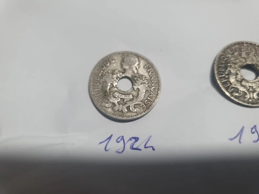 FRENCH INDONESIA 5 CENT COIN LOT