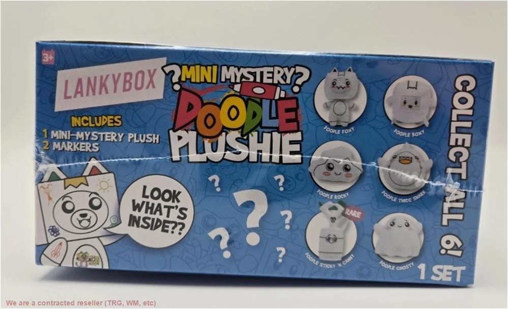 LankyBox Mini Mystery Doodle Plushie