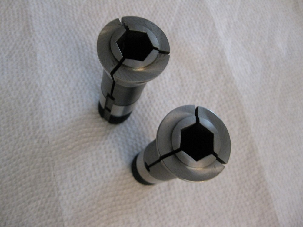 9/16" Hex 25W Collet Hardinge 2pc lot
