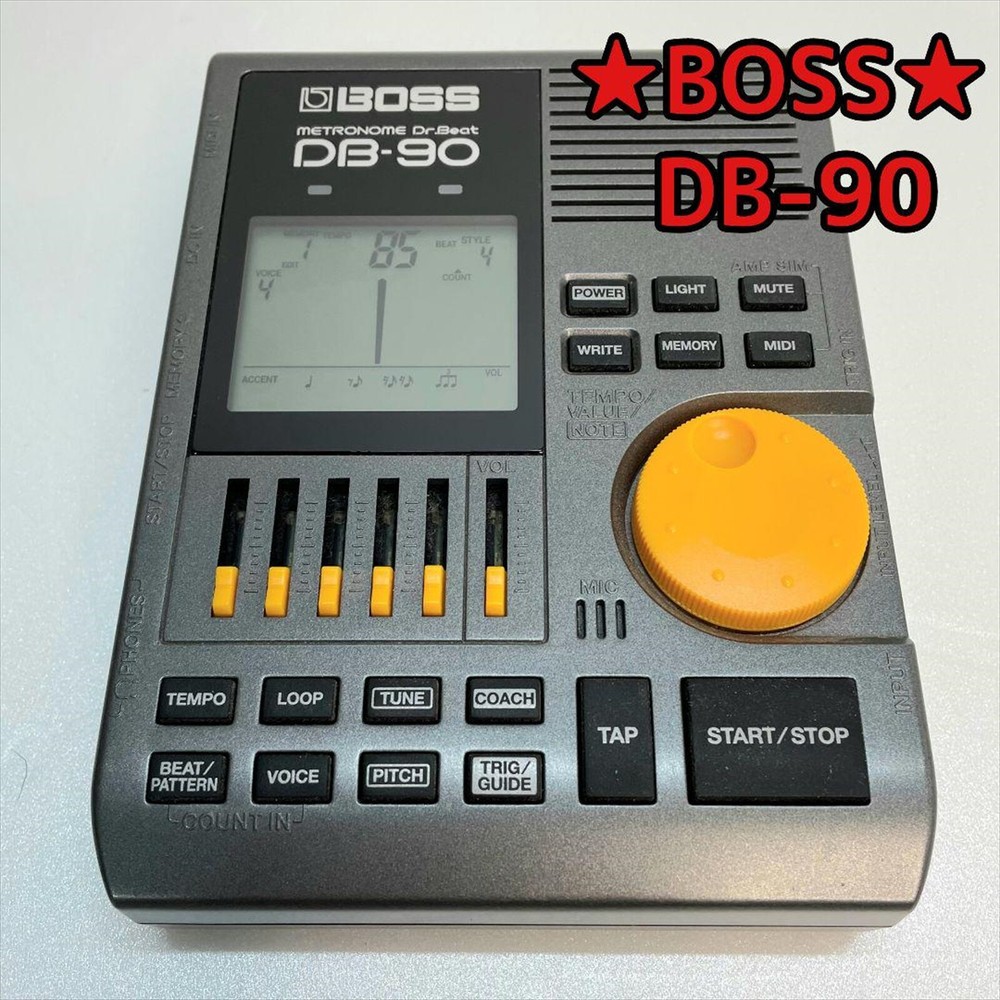 BOSS Dr. Beat DB-90 Digital Metronome Multi Function