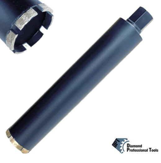 2-1/4" Wet Diamond Core Drill Bits For Concrete Asphalt Bricks 1-1/4"-7 Threads