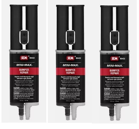 SEM 68422, Plastic Bumper Repair (3 Pack)