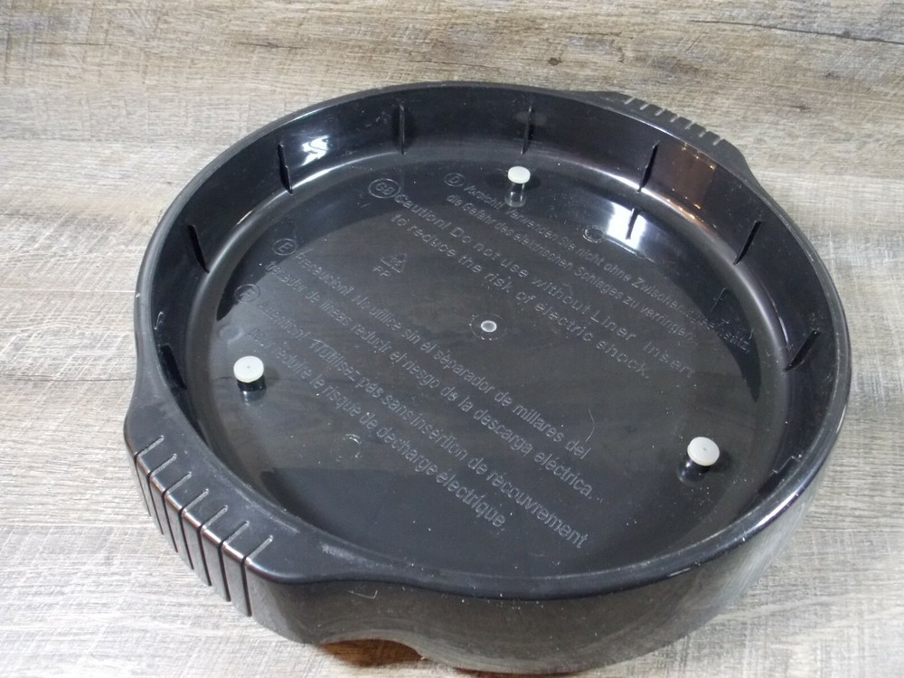 NuWave Pro Infrared Oven #20336 Replacement Parts - Bottom Base + Drip Pan Only