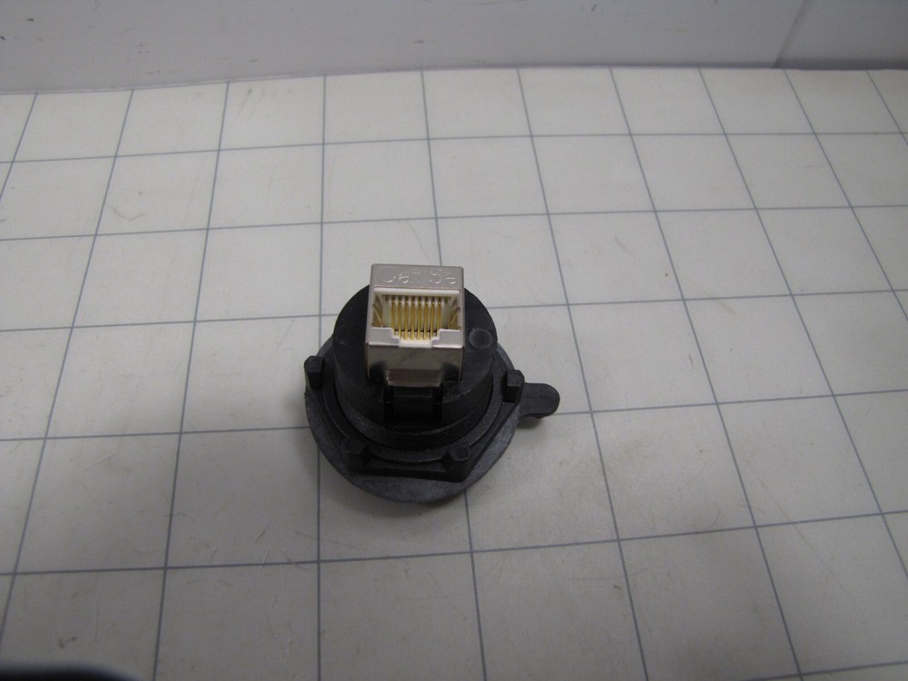 Bulgin PX0833 Panel Mount Modular Coupler Connector Jack Cat5e Shielded NEW