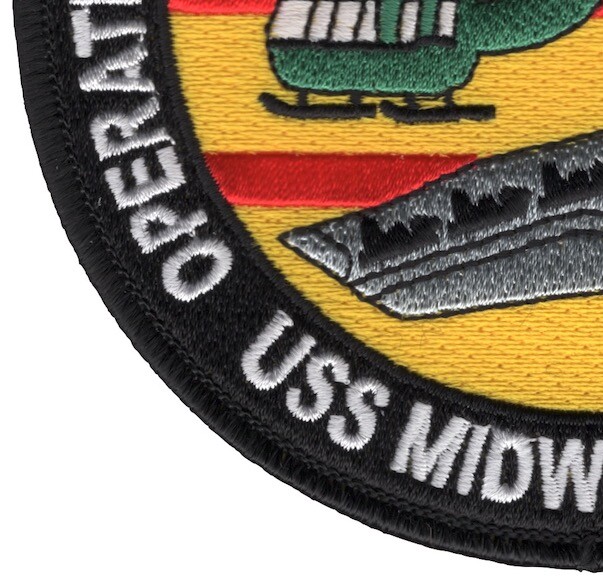 CVA-41 USS Midway Operation Frequent Wind Patch