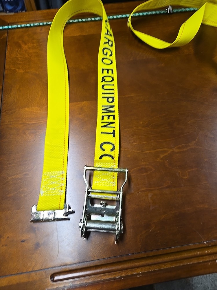 2 Inch Ratchet Strap With E Track Ends