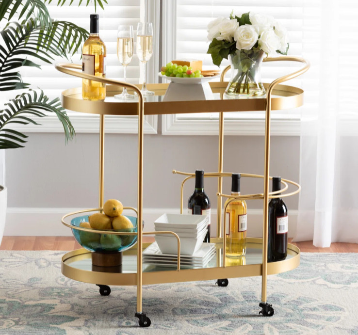 Wine Bar Cart