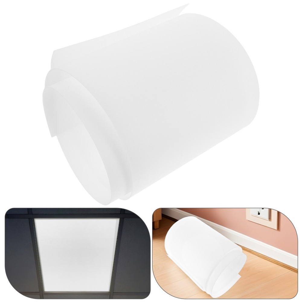 Soft Light Led Diffuser Sheet For Strip Lights, Flexible Plastic Lamp Lens