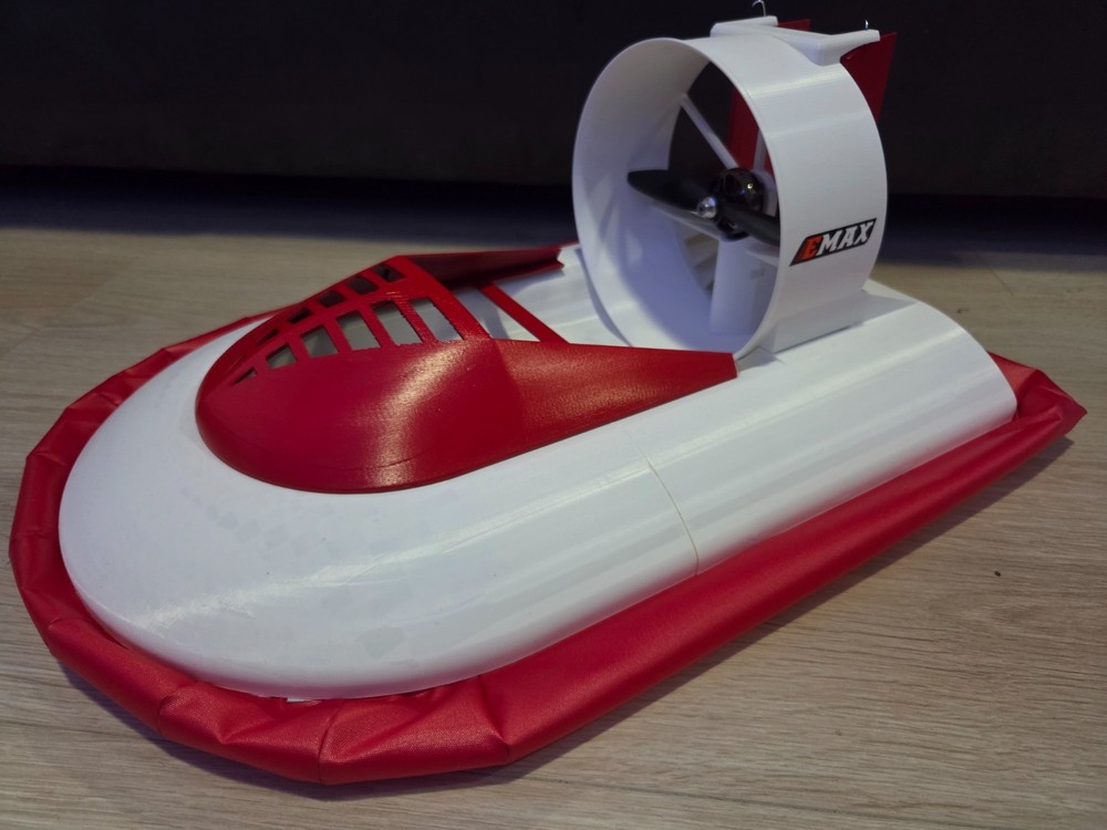 RC Hovercraft Custom 3D Printed – DIY Kit / Ready to Build – Brushless 2-6S