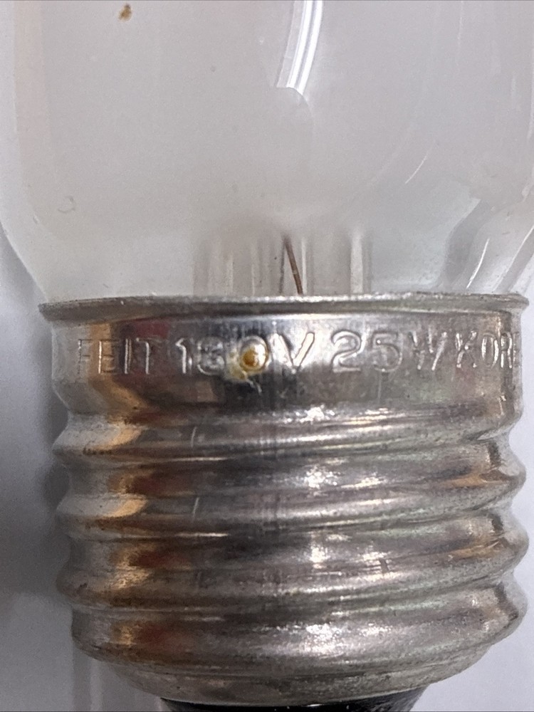 Vintage Cabinet 40w Max Double Light TESTED WORKS 9" Model E