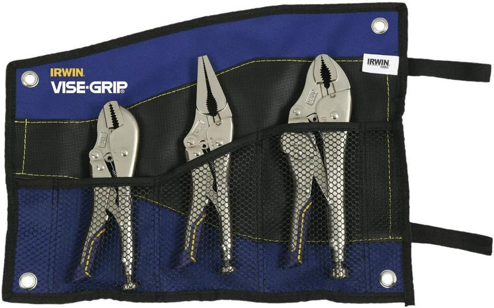 VISE-GRIP Locking Pliers, Fast Release Kit, 3-Piece (IRHT82591)