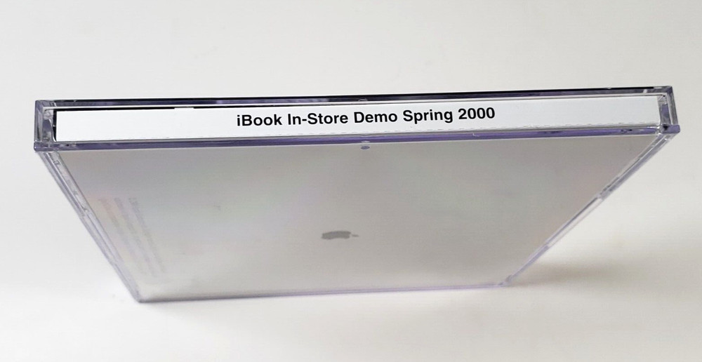 Apple Computer iBook In-Store Demo CD Spring 2000 In Original Case