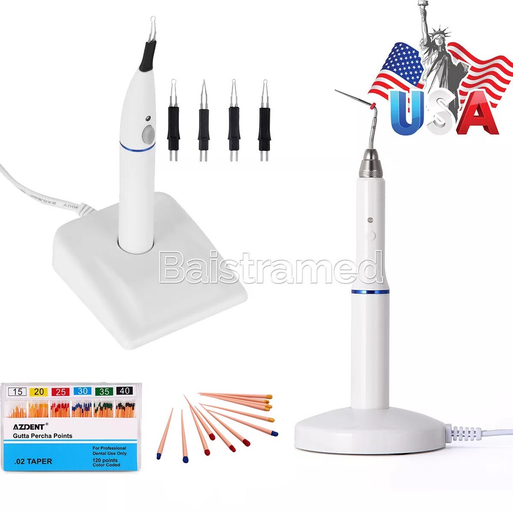 Dental Endo Obturation System Gutter Cutter Heated Pen / Endo Gutta Percha Point