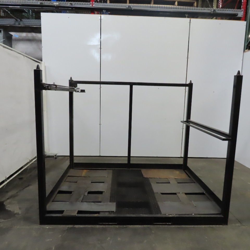 61"x83"x65" Custom Heavy Duty Stackable Material Storage Rack