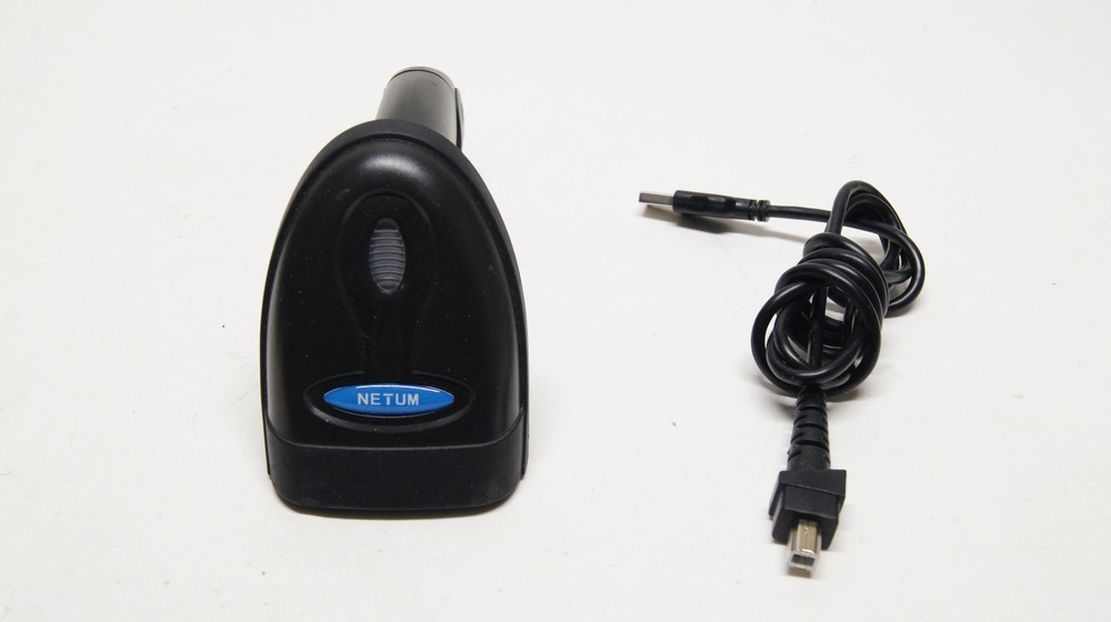 Netum NT-1228BC | Wireless BlueTooth Barcode Scanner | w/ USB Cable & Battery