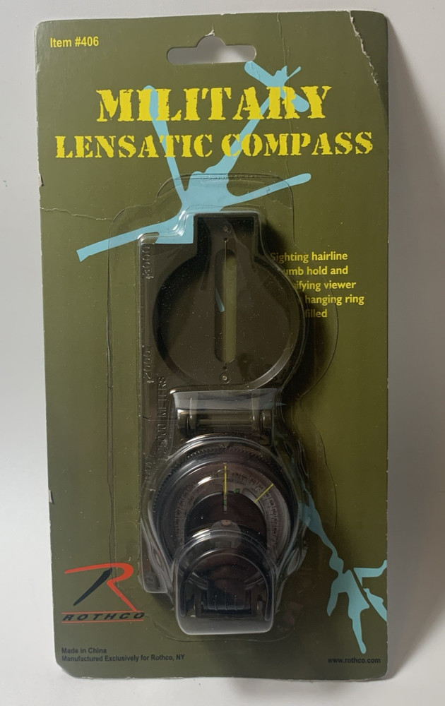 ROTHCO Military Lensatic Compass #406