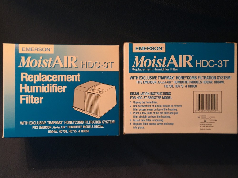 Two (2) Emerson MoistAIR™ Replacement Humidifier Filters●HDC-3T●Volume Pricing!