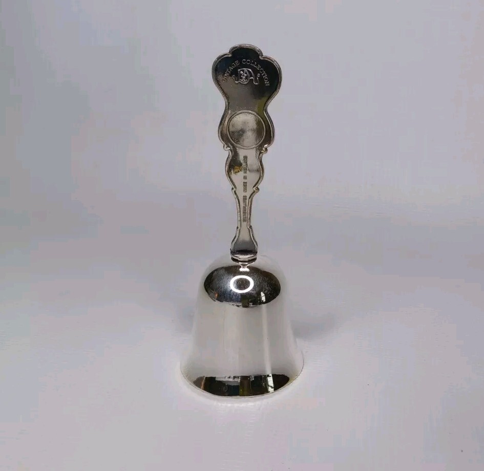 Vintage Collection Silver Plated Penny Bell