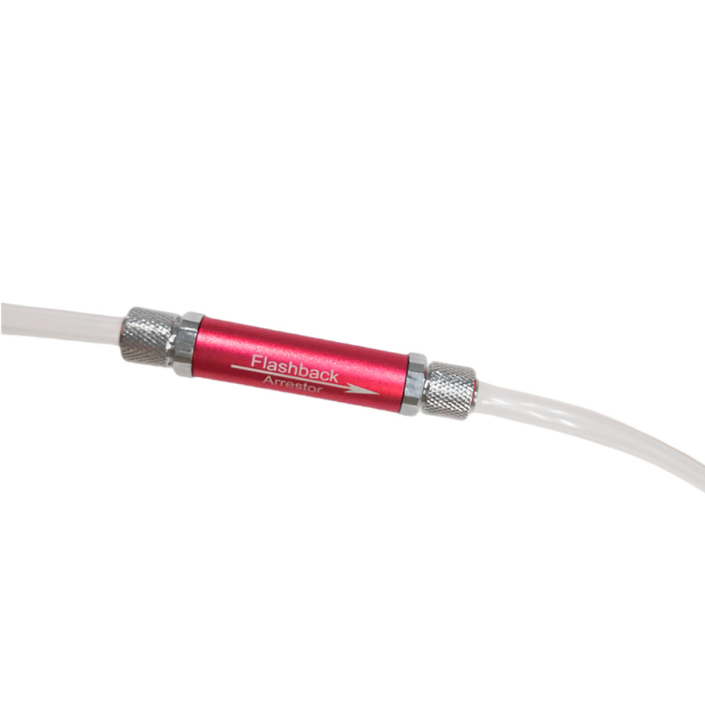 Flashback Arrestor for Hydrogen-Oxygen Flame Polisher Generator HHO