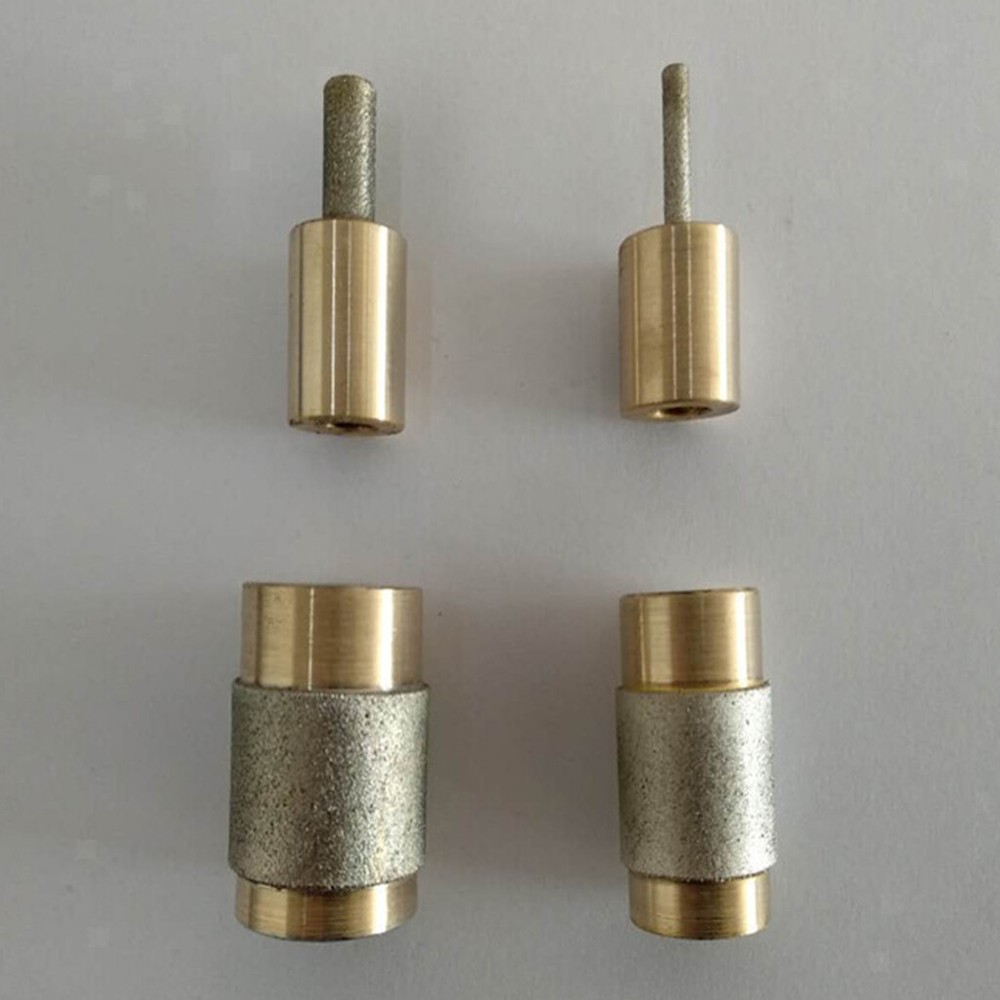 4Pcs Grinding Bits Set Stained Glass Grinder Head Bit for All Grinding Machines