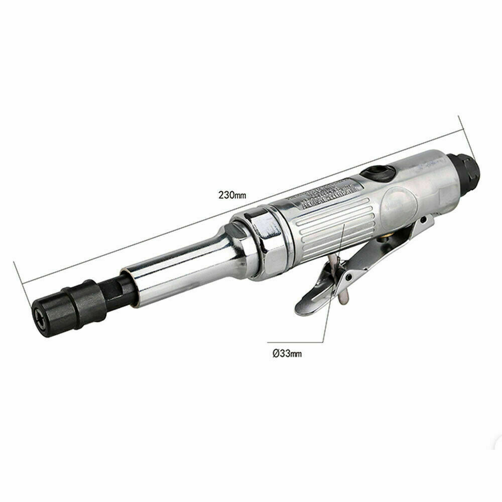 1/4"Air Angle Die Grinder Pneumatic Grinding Machine Polisher Engraving Tool