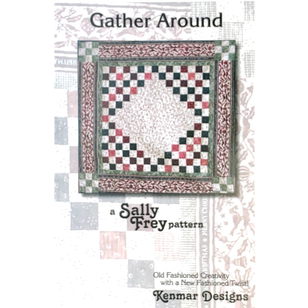 Gather Around Tablecloth PATTERN from Kenmar Designs
