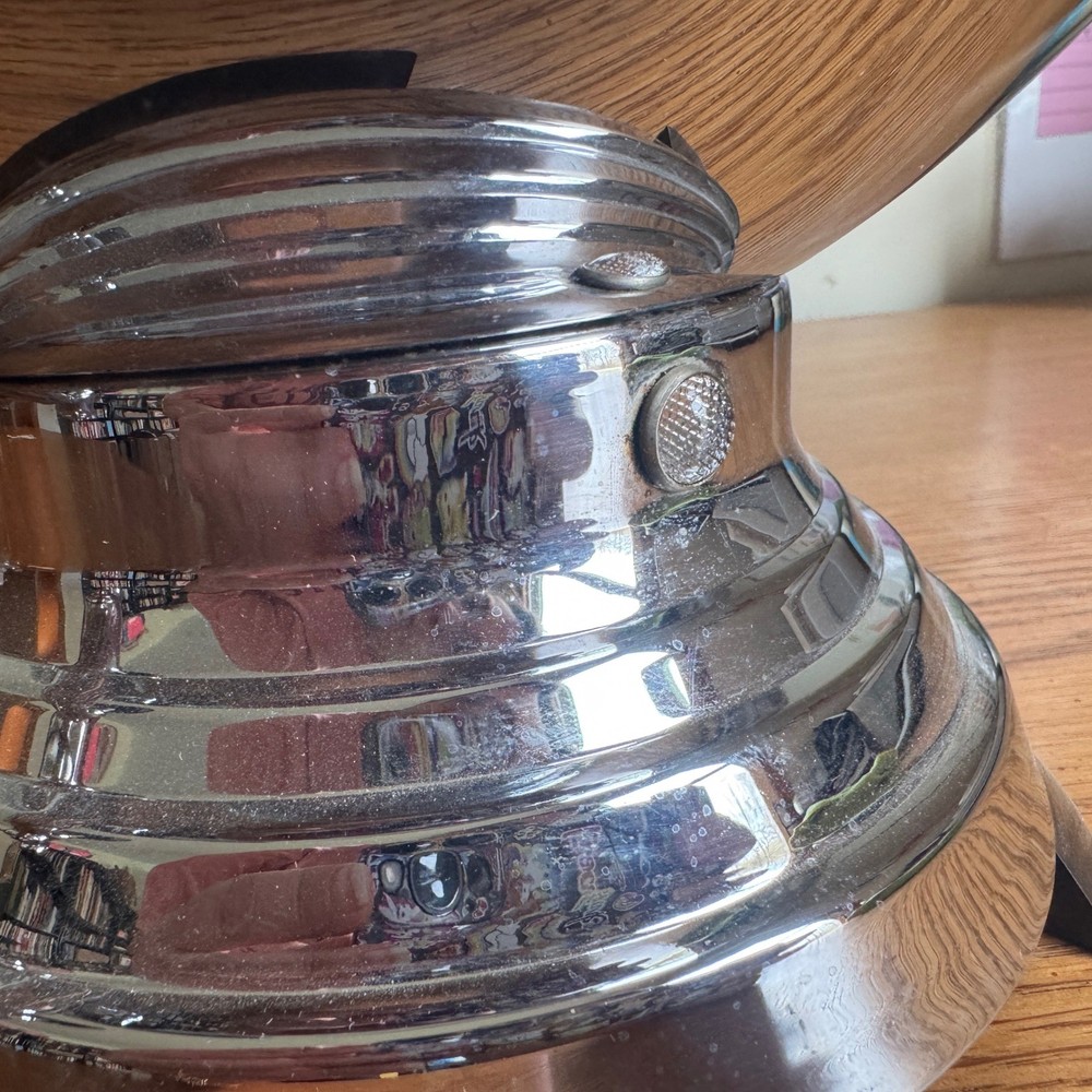 Art Deco Chrome & Bakelite Coffee Percolator By Manning Bowman