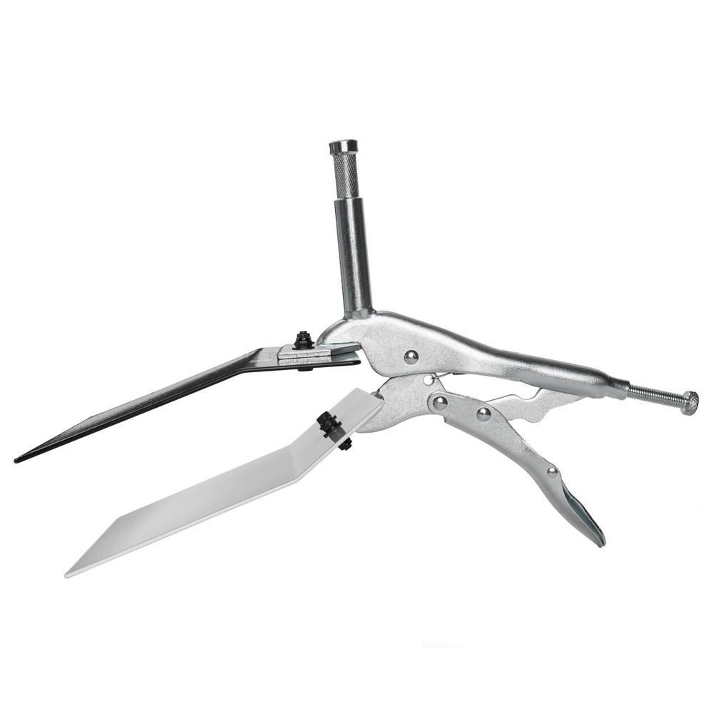 Flashpoint Duckbill Style Plate Clamp, Black/White #PC-DB-BW