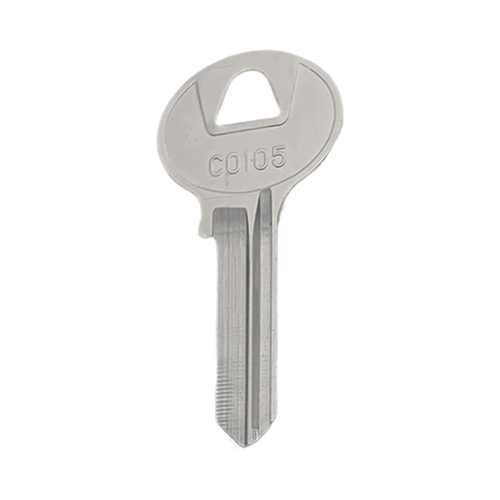 CO105 Key Blank 6-Pin  Nickel