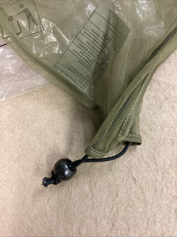Pack Of 2 British Army Issue Olive Insect Protective Head Net