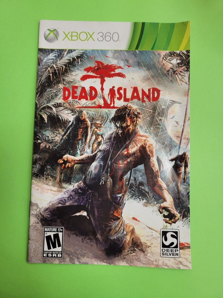 DEAD ISLAND - XBOX 360 - INSTRUCTION MANUAL ONLY