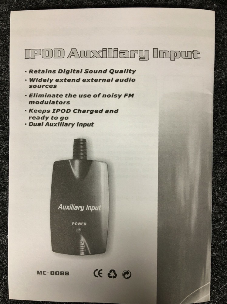 AXXESS AIP-GM02-ID iPOD Auxiliary Input