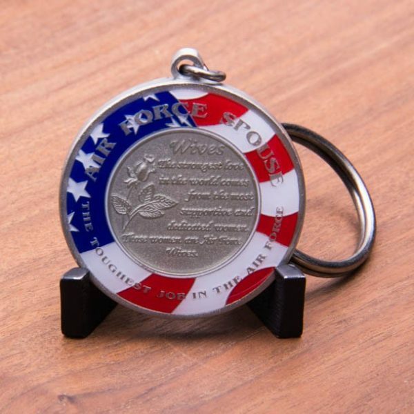 Air Force Wife Keychain
