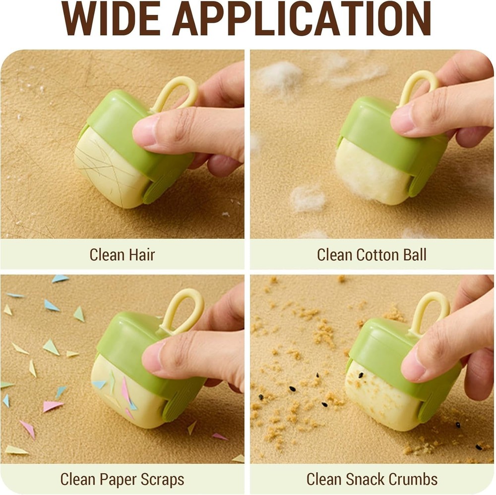 Mini Portable Lint Roller, Reusable Lint Rollers, Washable Sticky Roller for ...