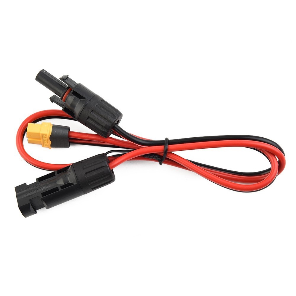 Charging Cable Connection Cable 12AWG Female Solar Panel Low Resistance
