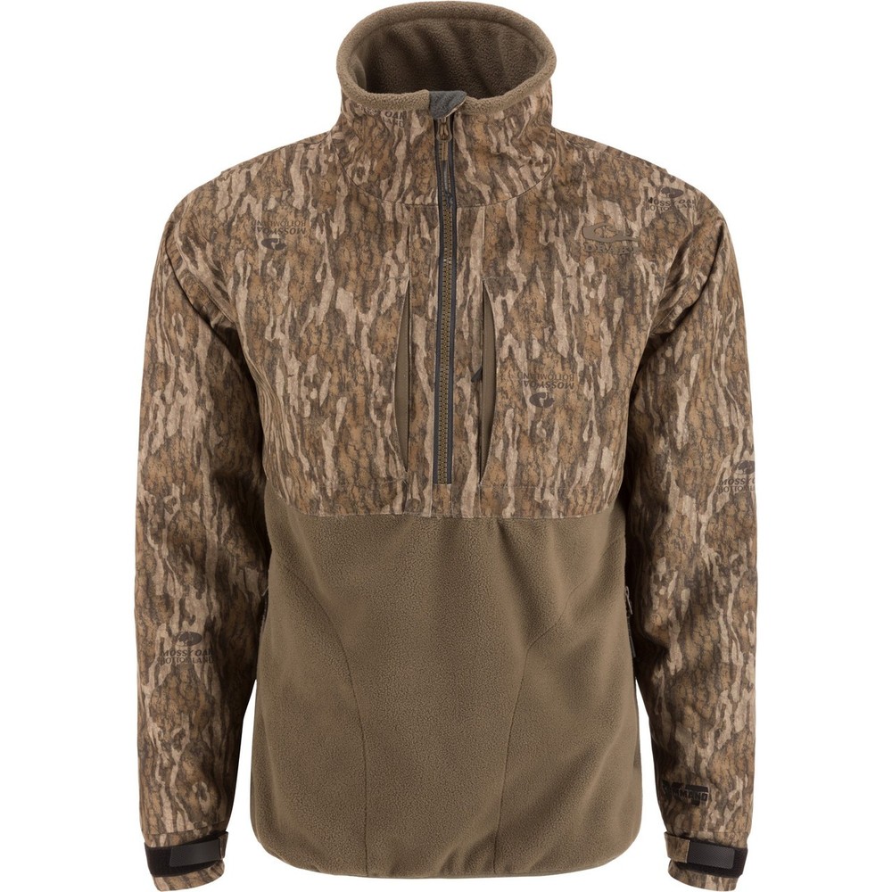 Drake Waterfowl MST CommandXT Eqwader Half Zip Jacket Camo Hunting Coat
