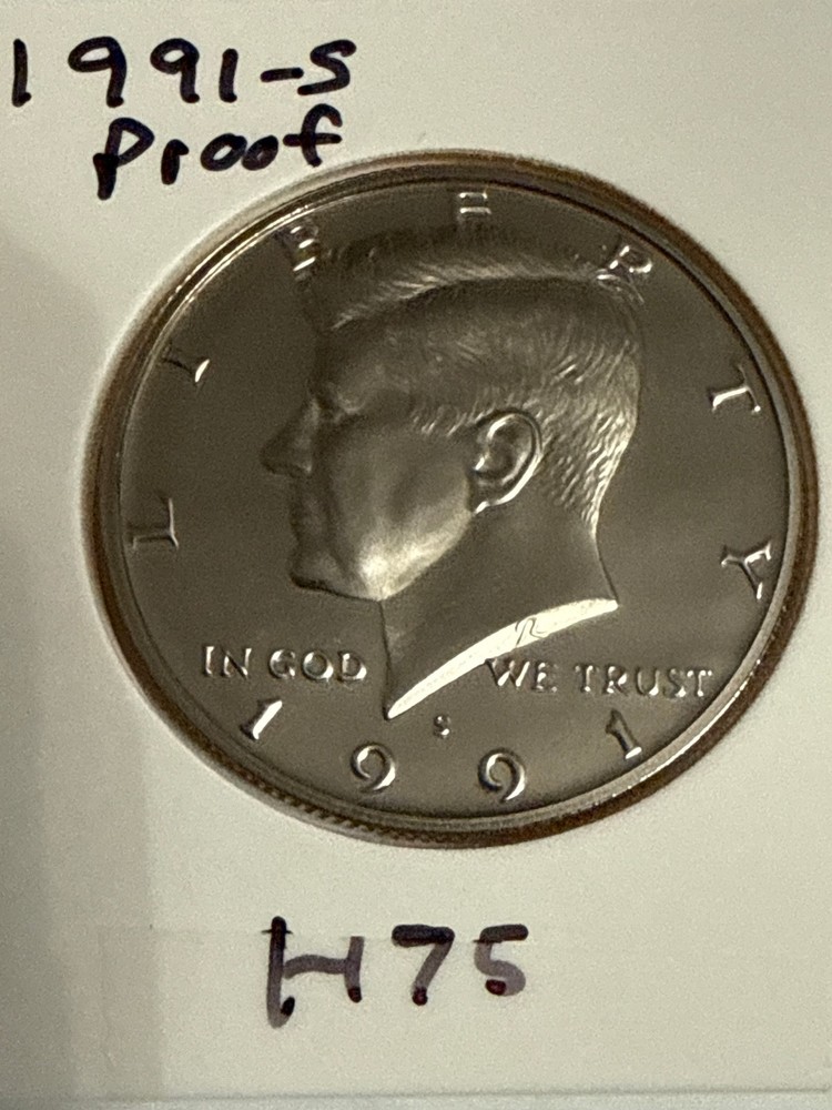 1991-S Kennedy Half Dollar Proof