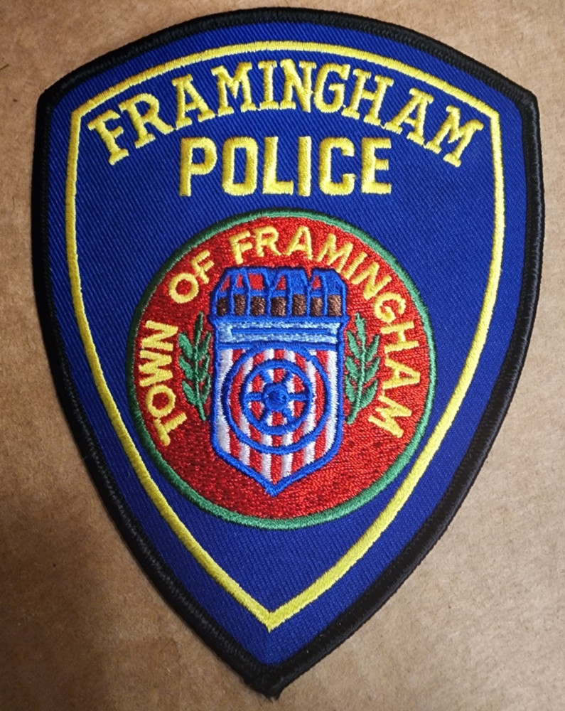 MA Framingham Massachusetts Police Patch