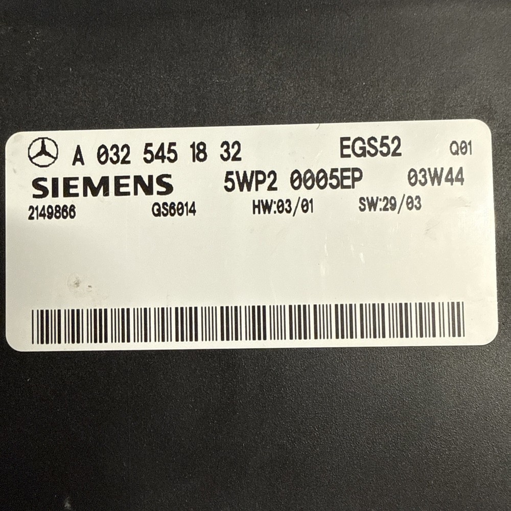 2004-2006 MERCEDES DODGE SPRINTER TCM TRANSMISSION COMPUTER MODULE 032 545 18 32