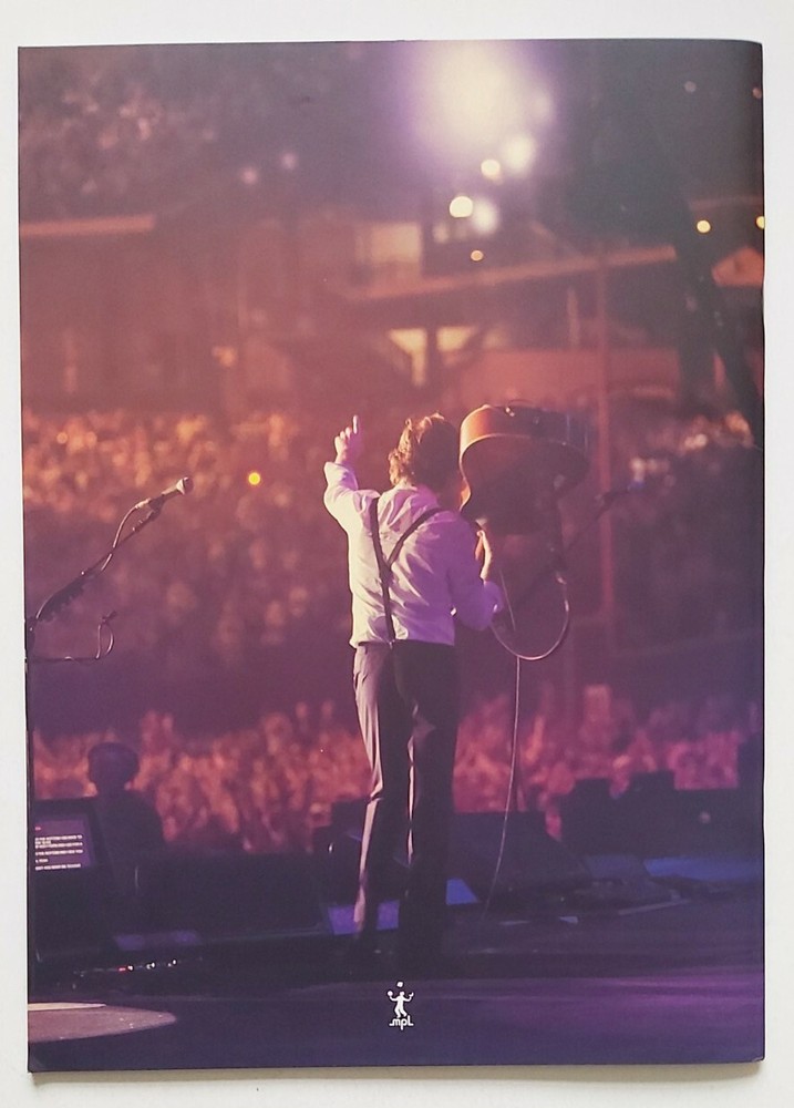 PAUL MCCARTNEY GOOD EVENING LONDON ORIGINAL TOUR PROGRAM