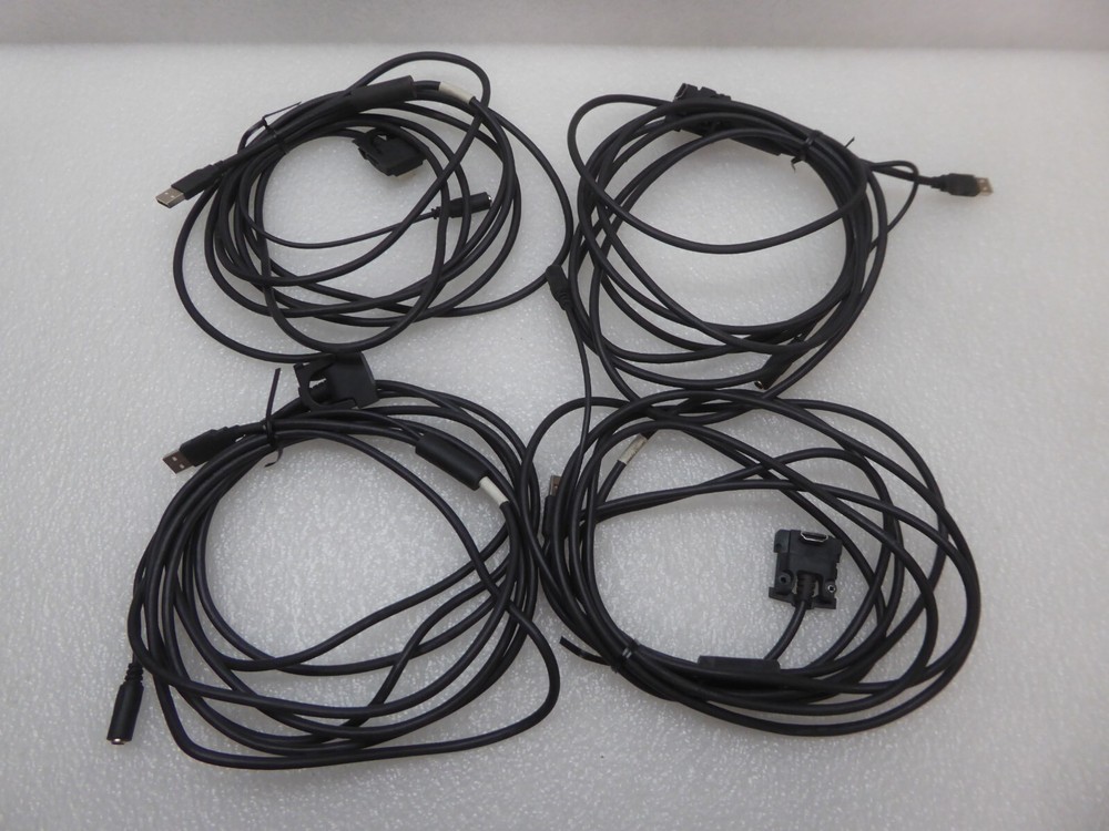 ( 4 ) Ingenico OEM USB Data Power Cables for ISC250 ISC220 IPP3XX ISC480