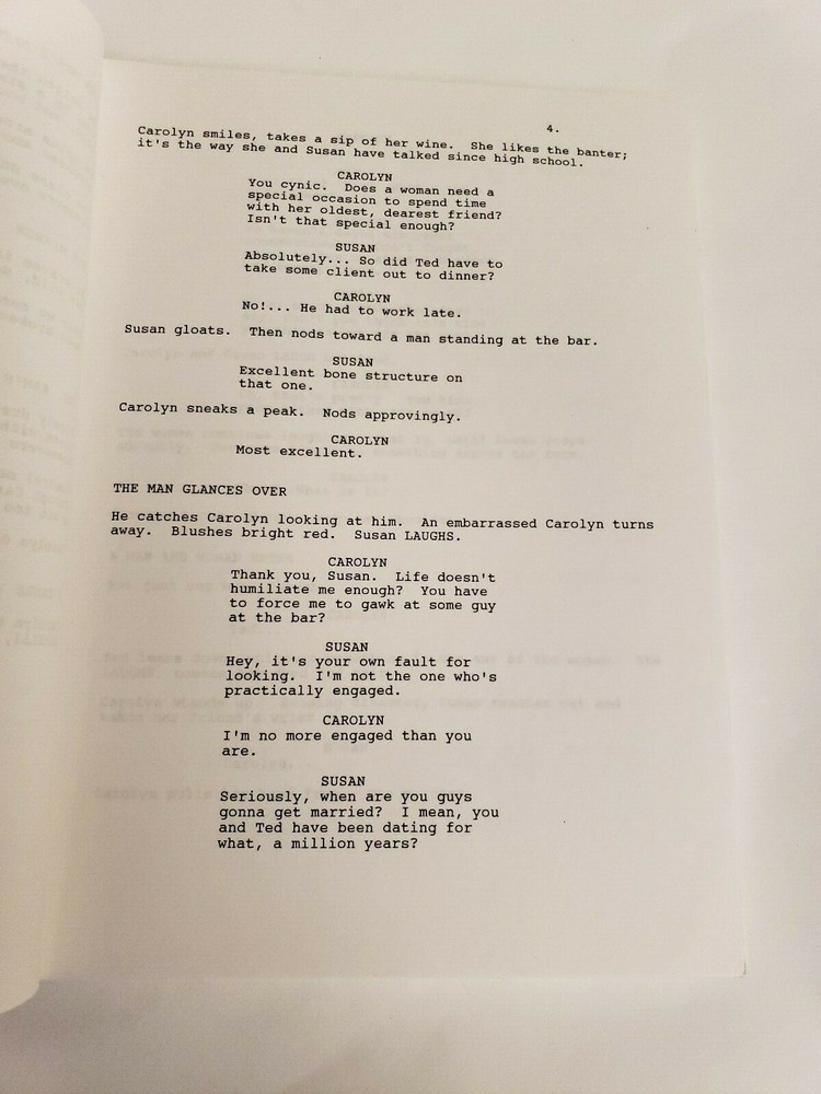 MAD FOR YOU / Paul Koval 1992 Unproduced Movie Script Screenplay, First Draft