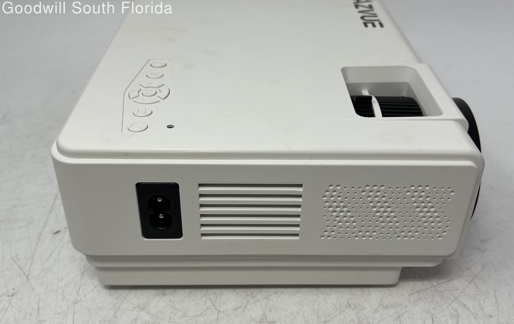 Eazvue Model E1 White Video Home Theater Projector With Cable Not Tested