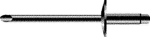SEACHOICE 3/16 X 1/4 Blind Rivet 6/BG