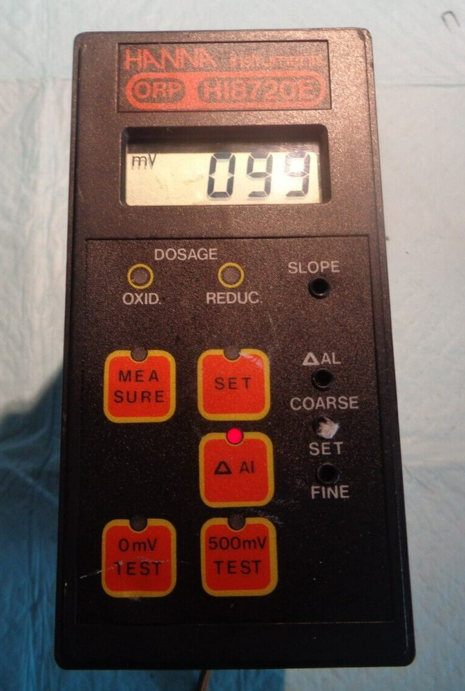 HANNA INSTRUMENTS HI 8720E ORP ANALOG CONTROLLER 8720