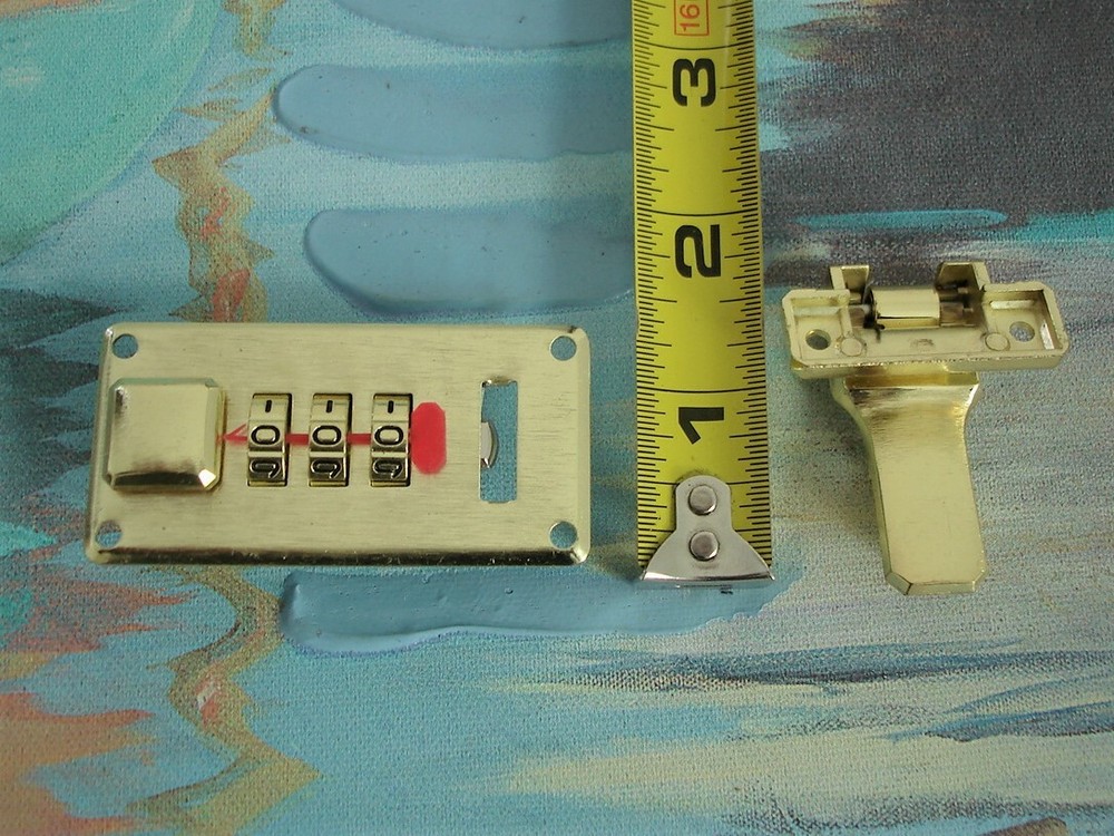 Combination Locks 1 Pair Replacement for Briefcase Attache Case Laptop Bag