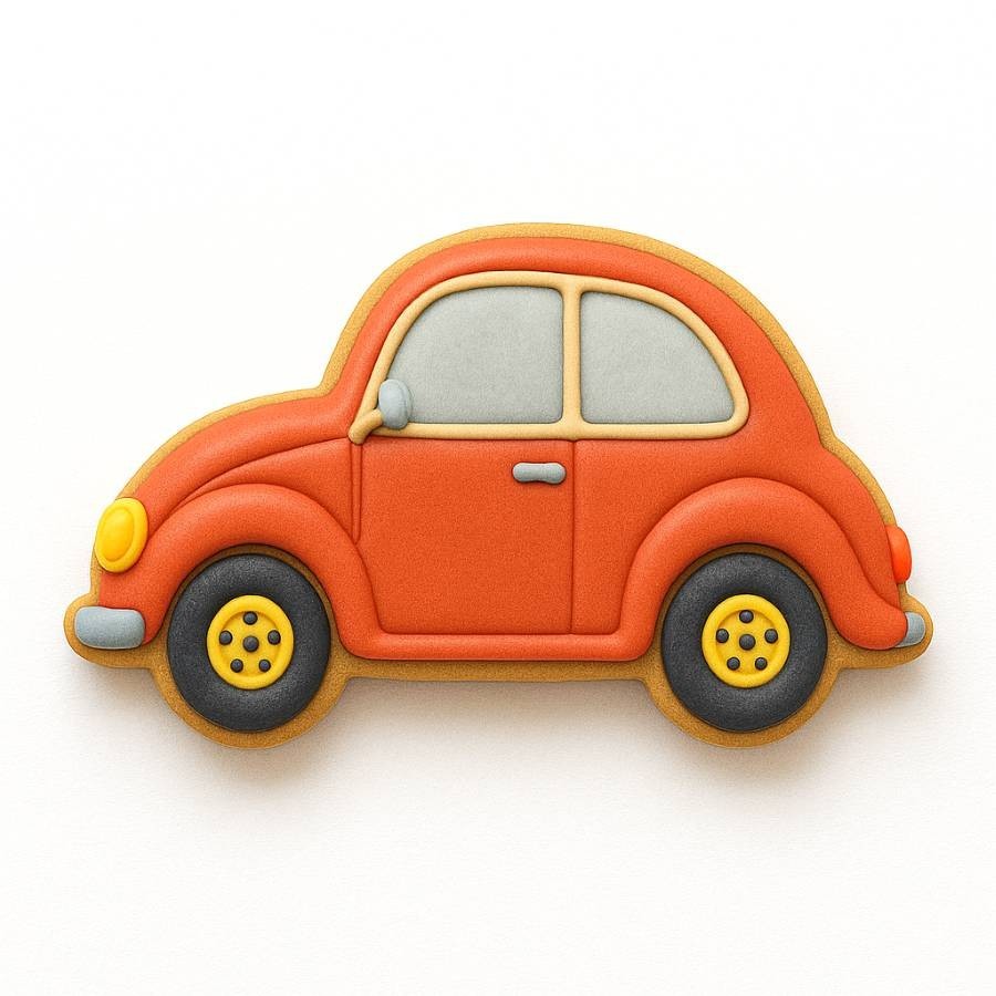 Car 3.5'' Cookie Cutter Metal