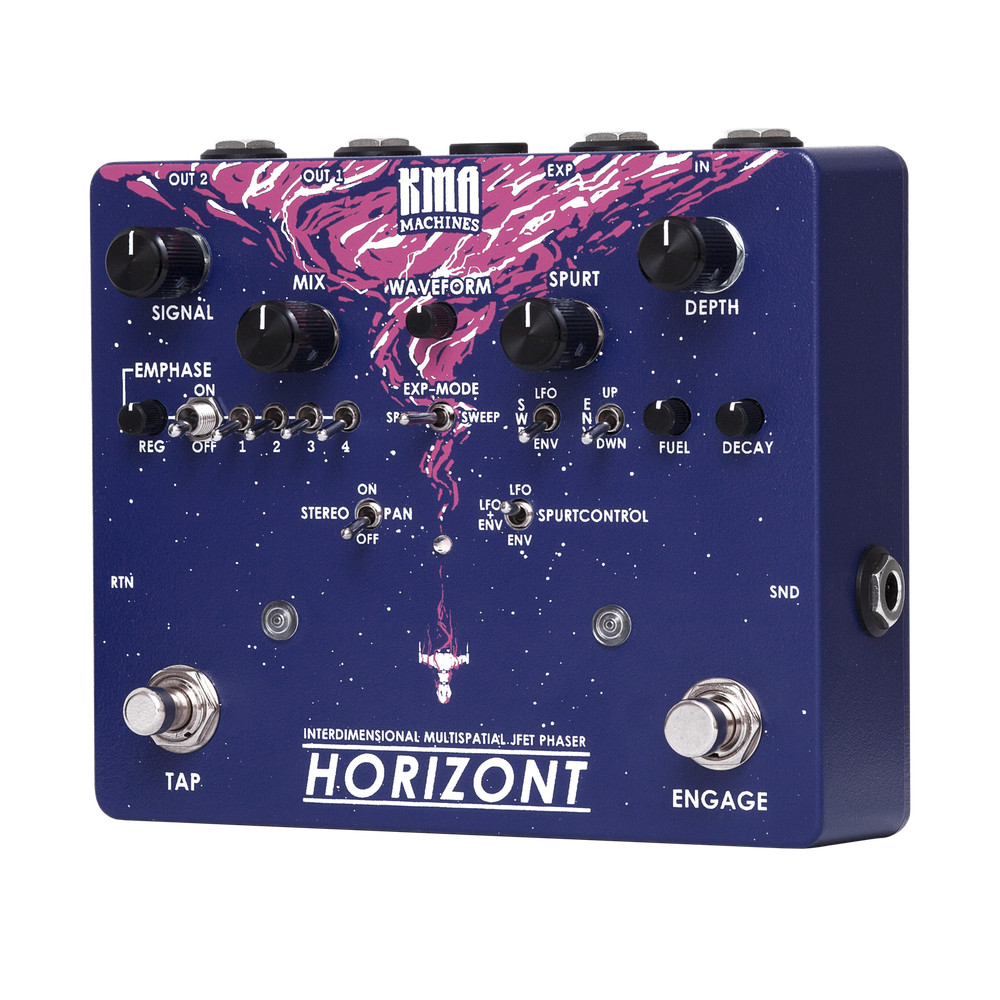 KMA Machines Horizont Stereo Phaser Pedal