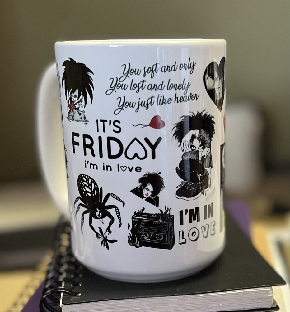 The Cure Mug - Robert Smith Unique