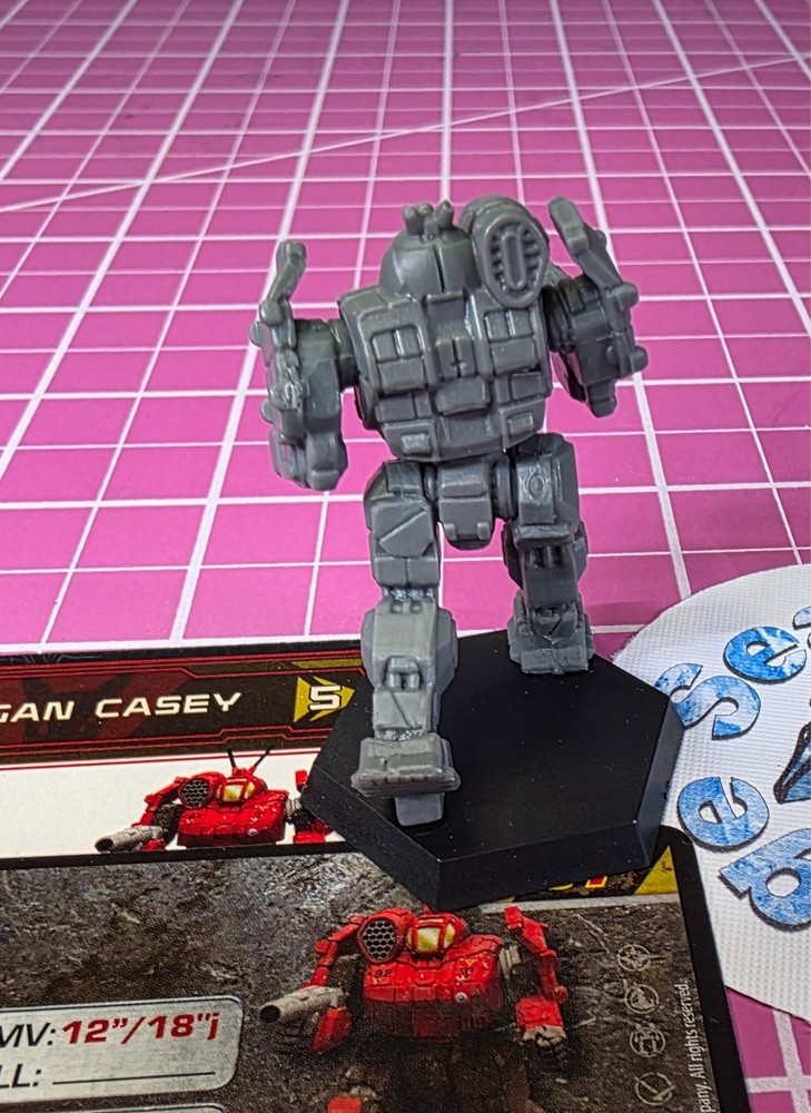 BattleTech Griffin Mech -- Kell Hounds Striker Lance + Cards